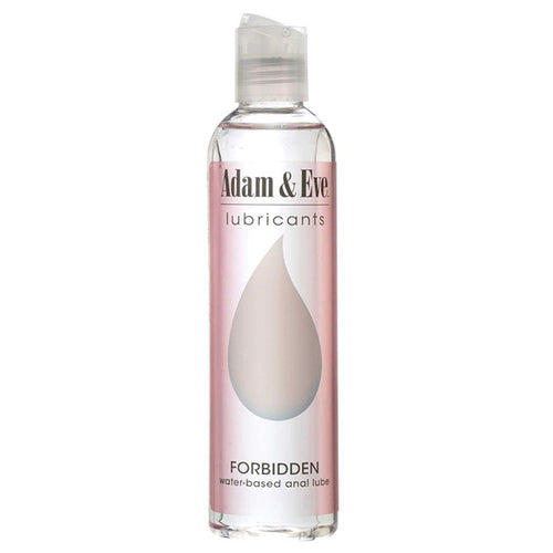 Adam & Eve Forbidden - Water Based Anal Lubricant - 237 ml (8 oz) Bottle