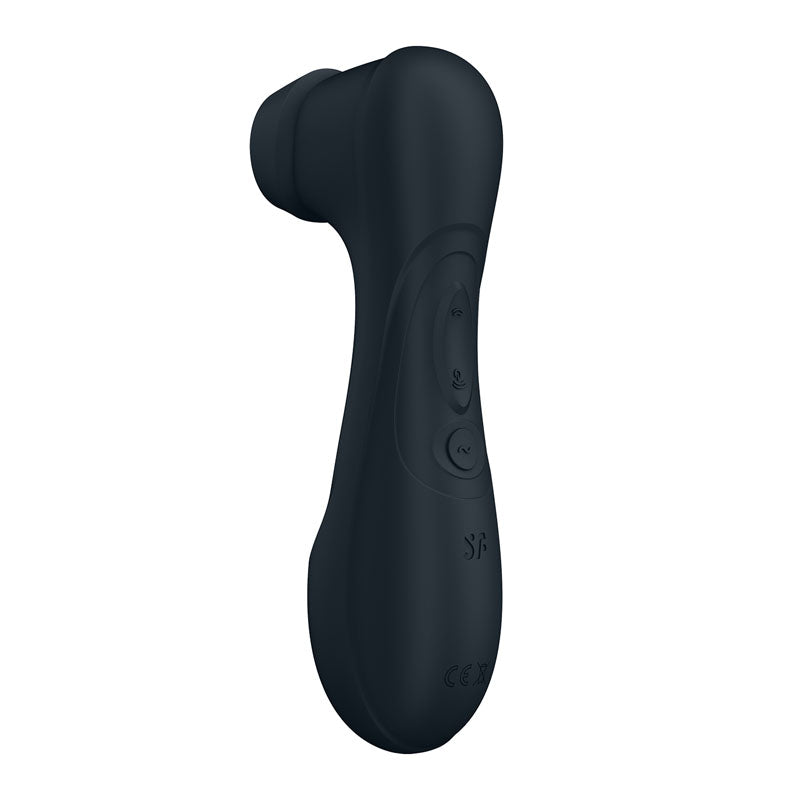 Satisfyer Pro 2 Generation 3 with App Control - Dark Grey - Dark Grey Touch-Free USB-C Rechargeable Clitoral Stimulator