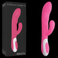 Adam & Eve The Warming Rabbit G - Pink 21.6 cm (8.5'') USB Rechargeable Warming Rabbit Vibrator