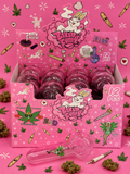 Baked Bunny Pink Glass Hand Pipe | Cute Glass Smoking Pipe