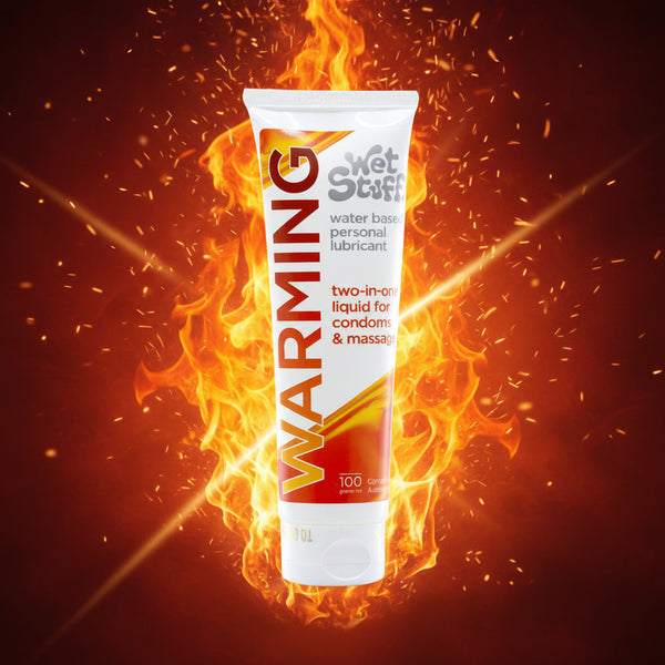 Wet Stuff Warming - 100g Tube - Warming Water Based Lubricant - 100 gram Tube