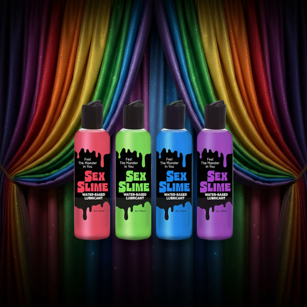 Sex Slime - Purple - Purple Water Based Lubricant - 120 ml Bottle