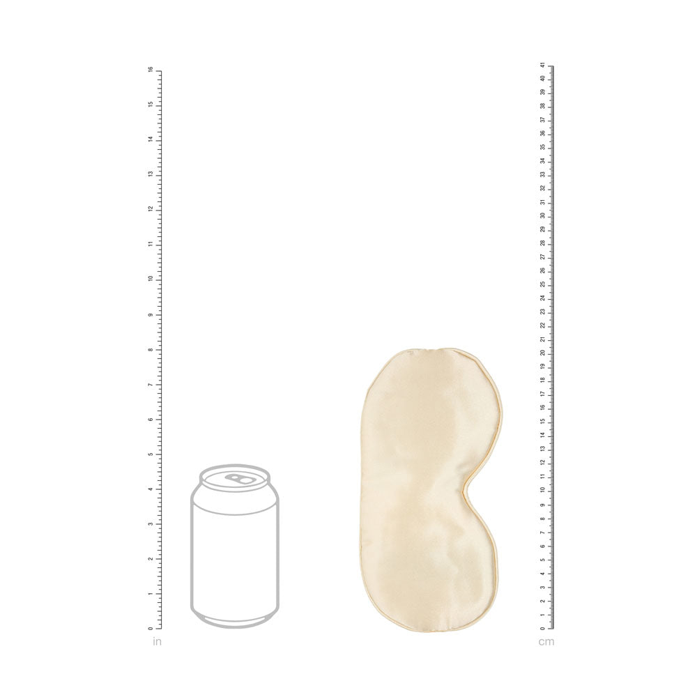 OUCH! Satin Mask - Gold - Gold Eye Mask