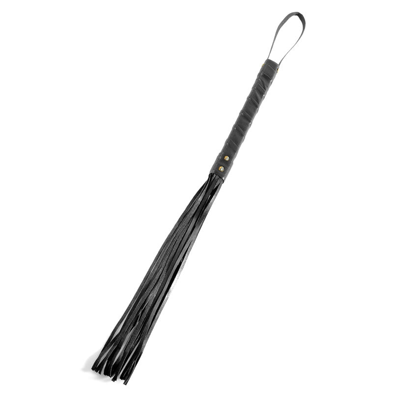 Fetish Fantasy Series Limited Edition Cat-o-nine Tails - Black Cat-O-Nine Tails