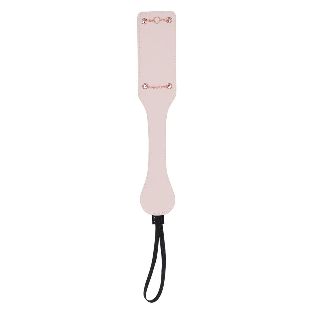 Sex & Mischief Peaches n CreaMe Chain Impressions Paddle - Peach Spanking Paddle