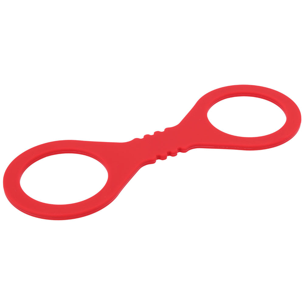 Sex & Mischief Amor Small Silicone Cuffs - Red Small Restraints
