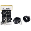 S&M Shadow Handcuffs - Black Restraints