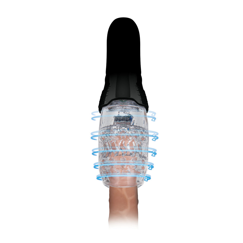 Zolo The Original Gawk Gawk - Clear USB Rechargeable Vibrating