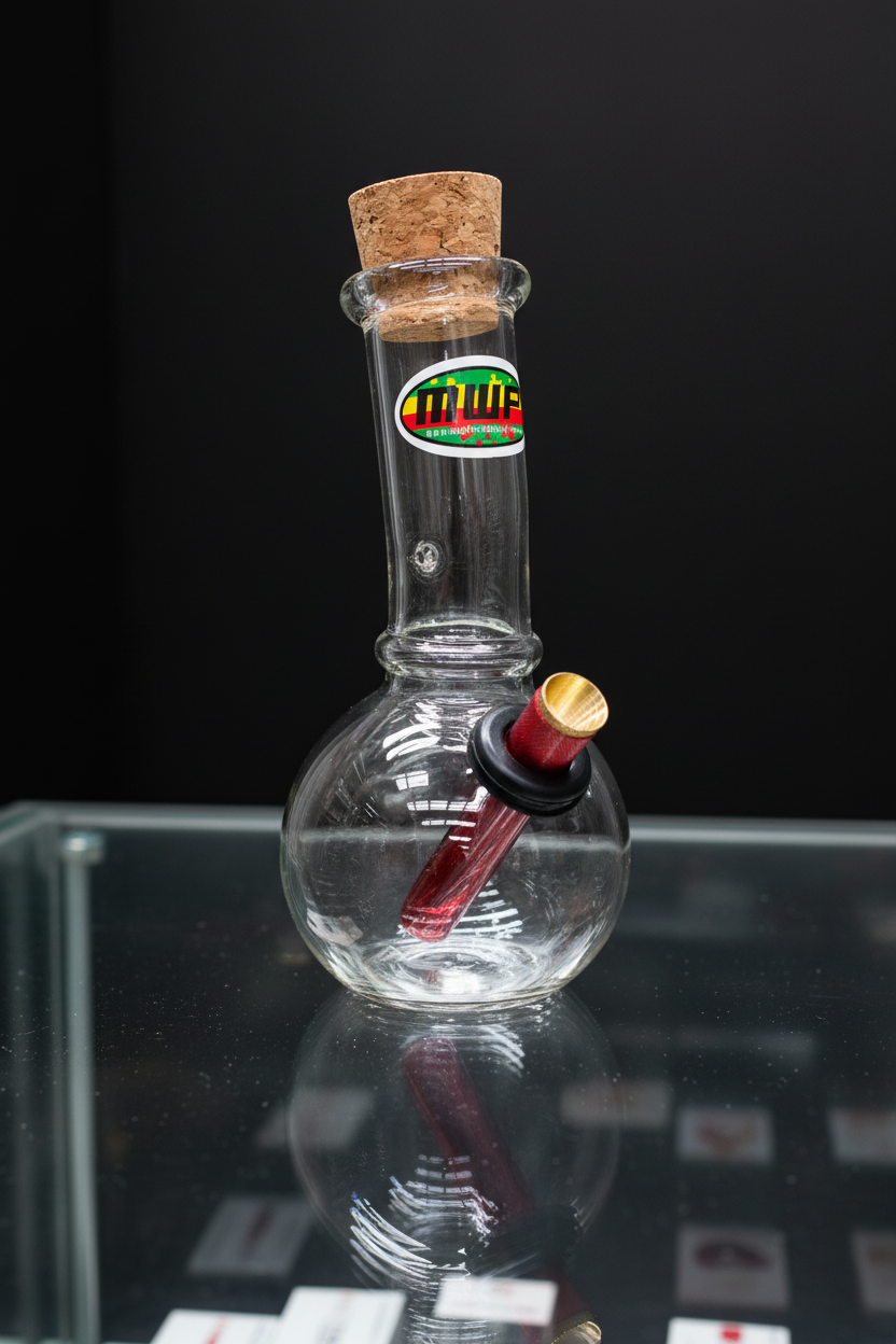 Magic Water Pipe 19cm Glass Bong