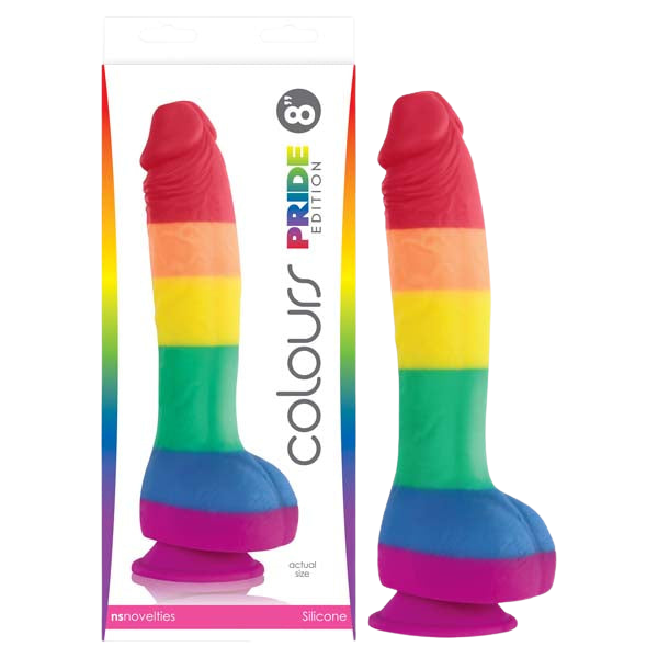 Colours Pride Edition - 8'' Dong - Rainbow 20.3 cm Dong