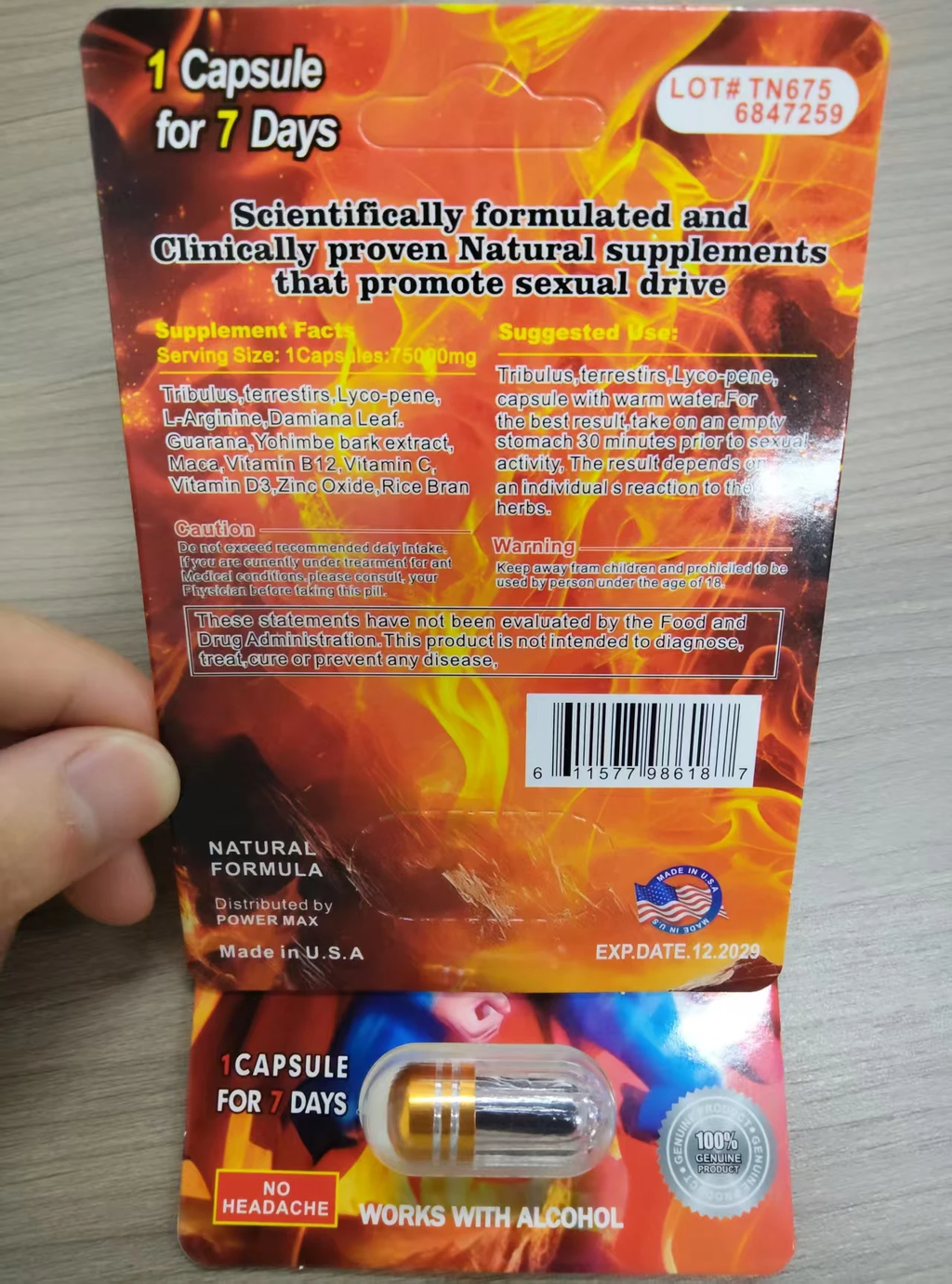 Superman Single Blister